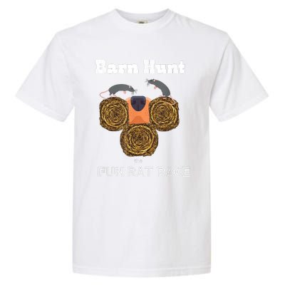 Funny Barn Hunt Barn Hunt The Fun Rat Race With Cute Rats Garment-Dyed Heavyweight T-Shirt