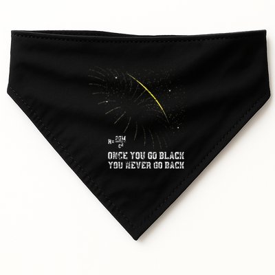 Funny Black Hole Physicist Gift Physics USA-Made Doggie Bandana