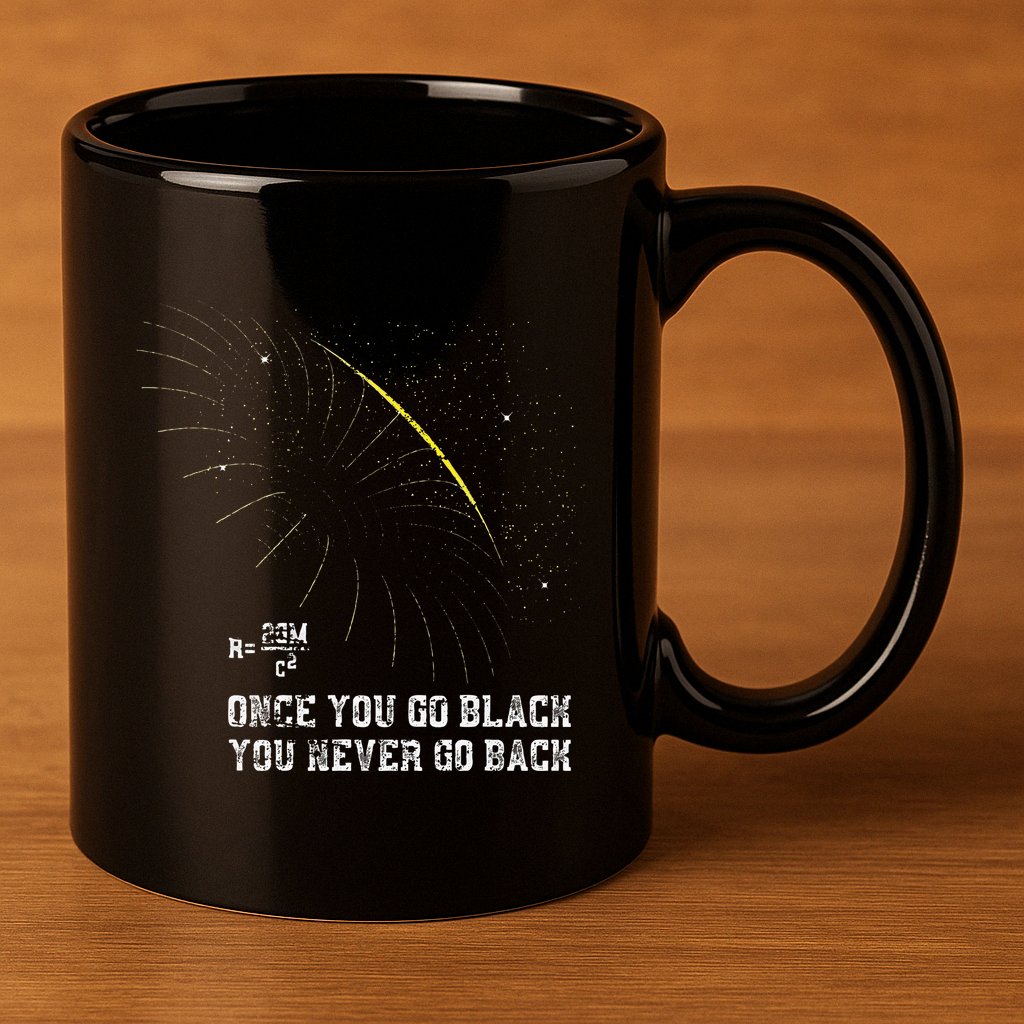 Funny Black Hole Physicist Gift Physics 11oz C Handle Ceramic Mug