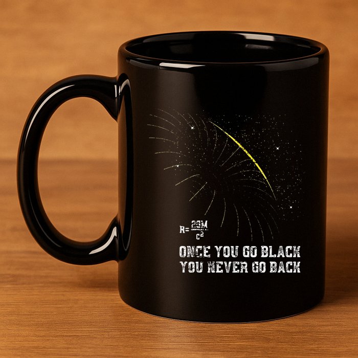 Funny Black Hole Physicist Gift Physics 11oz C Handle Ceramic Mug