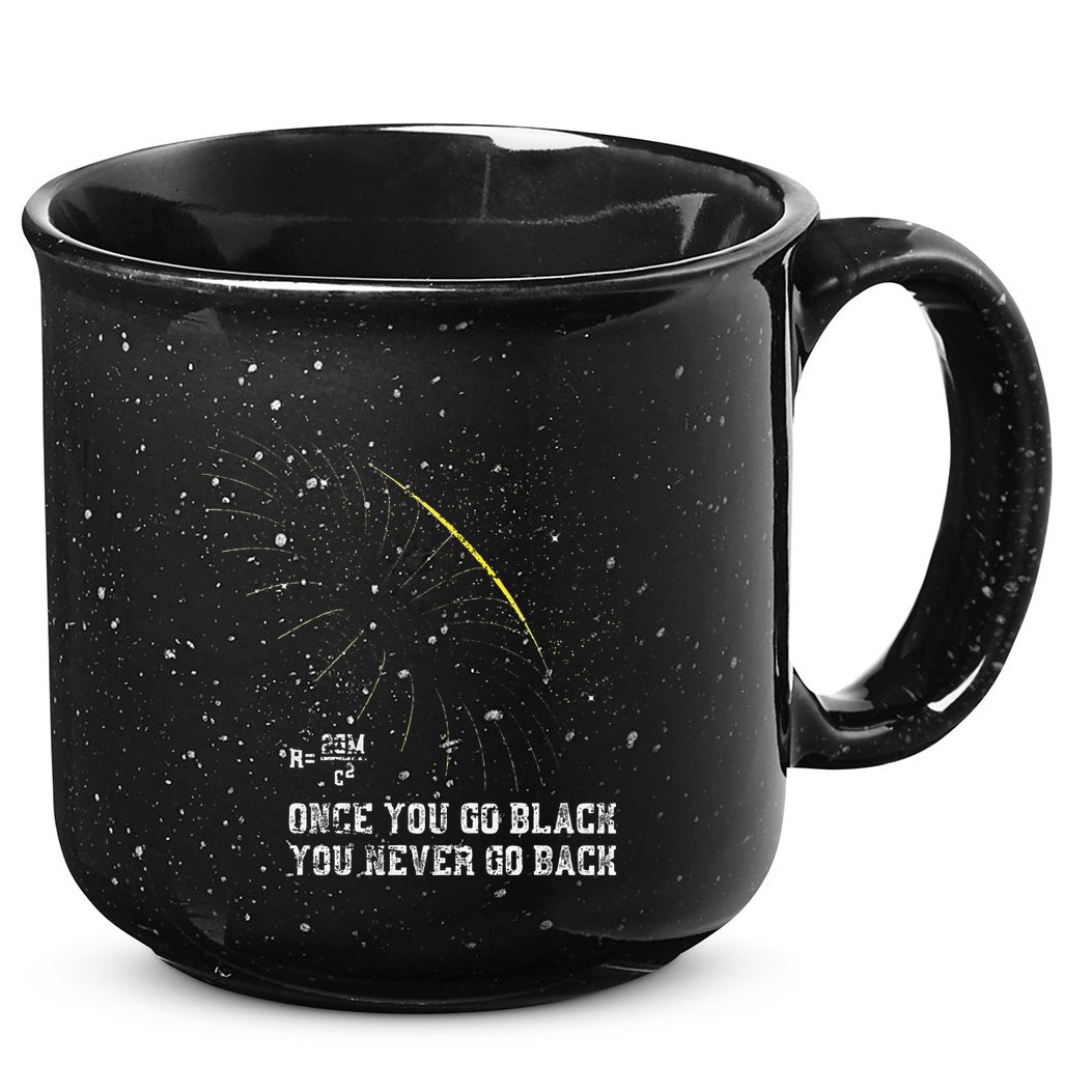 Funny Black Hole Physicist Gift Physics 15oz Campfire Ceramic Mug