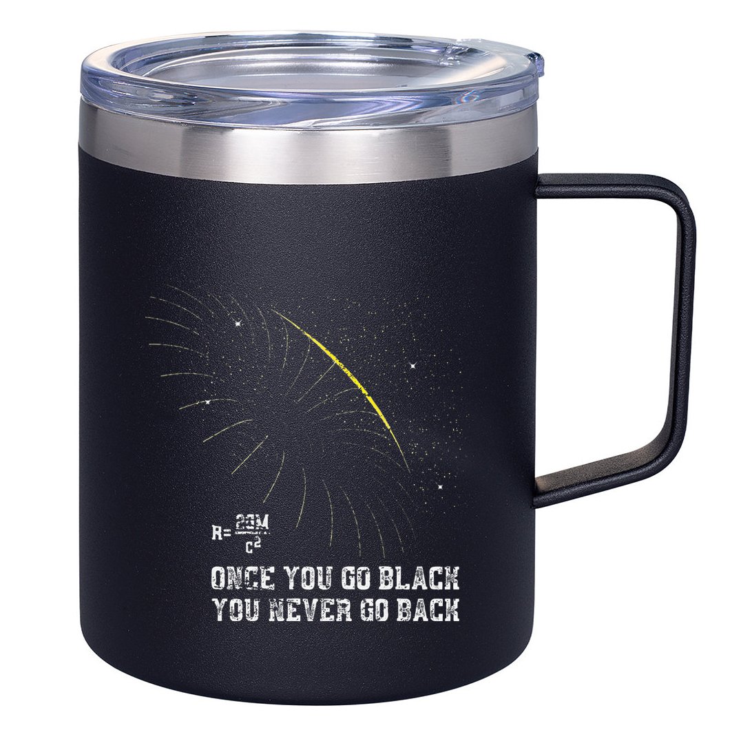 Funny Black Hole Physicist Gift Physics 12oz Stainless Steel Coffee Mug