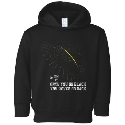 Funny Black Hole Physicist Gift Physics Toddler Hoodie