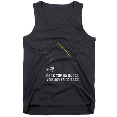 Funny Black Hole Physicist Gift Physics Tank Top