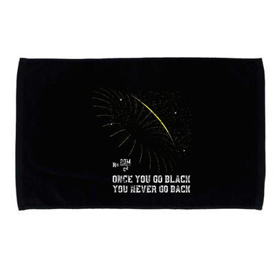Funny Black Hole Physicist Gift Physics Microfiber Hand Towel