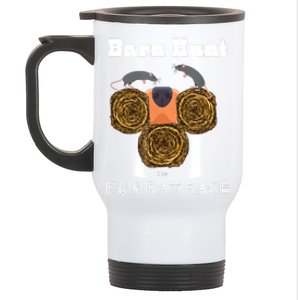 Funny Barn Hunt Barn Hunt The Fun Rat Race With Cute Rats Stainless Steel Travel Mug