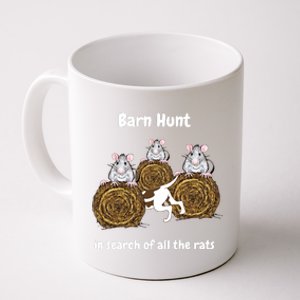 Funny Barn Hunt In Search Of All The Rats Coffee Mug