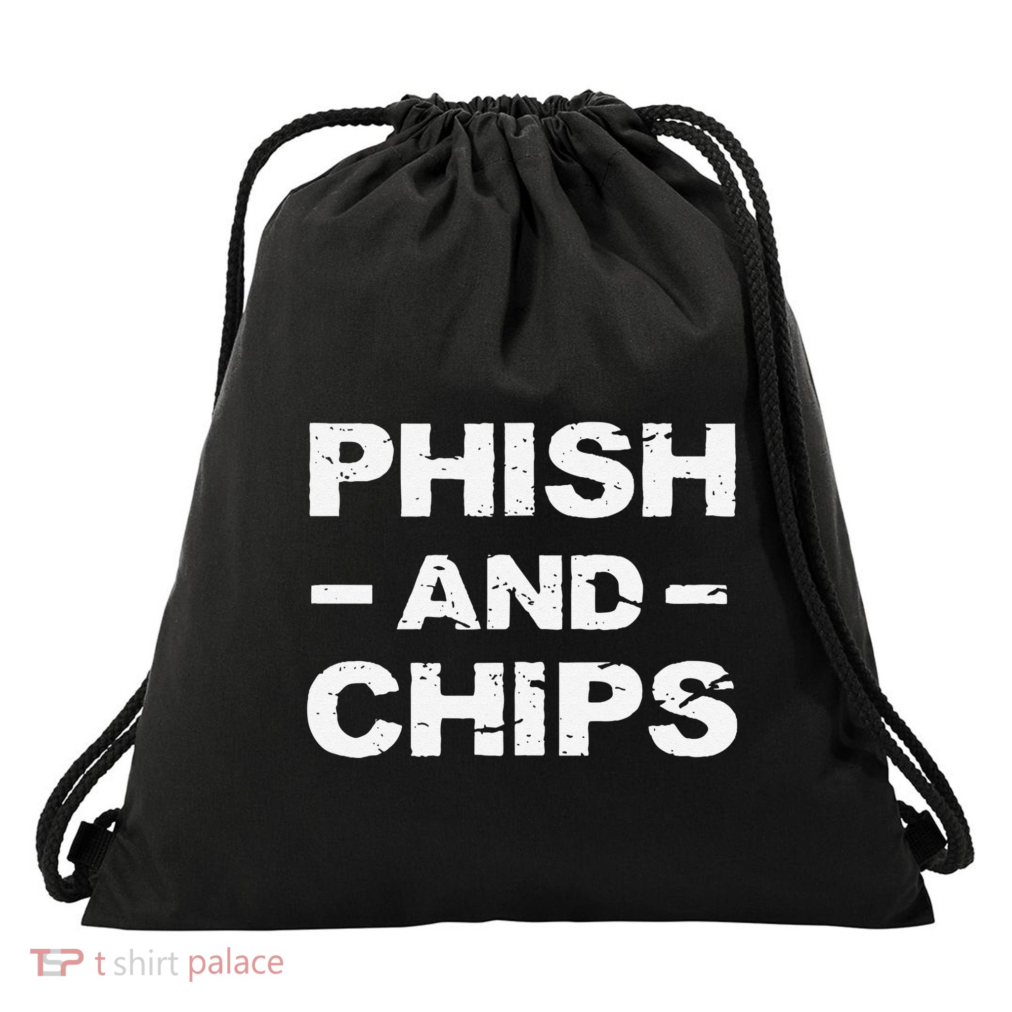 Fishy Business Hilarious Hacker Drawstring Bag