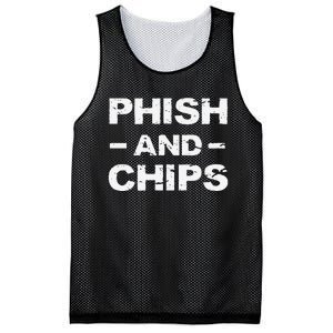 Fishy Business Hilarious Hacker Mesh Reversible Basketball Jersey Tank