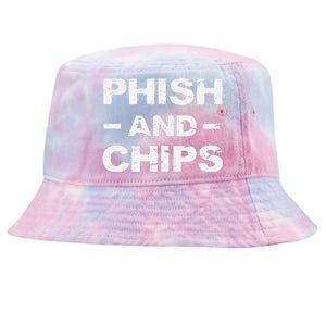 Fishy Business Hilarious Hacker Tie-Dyed Bucket Hat