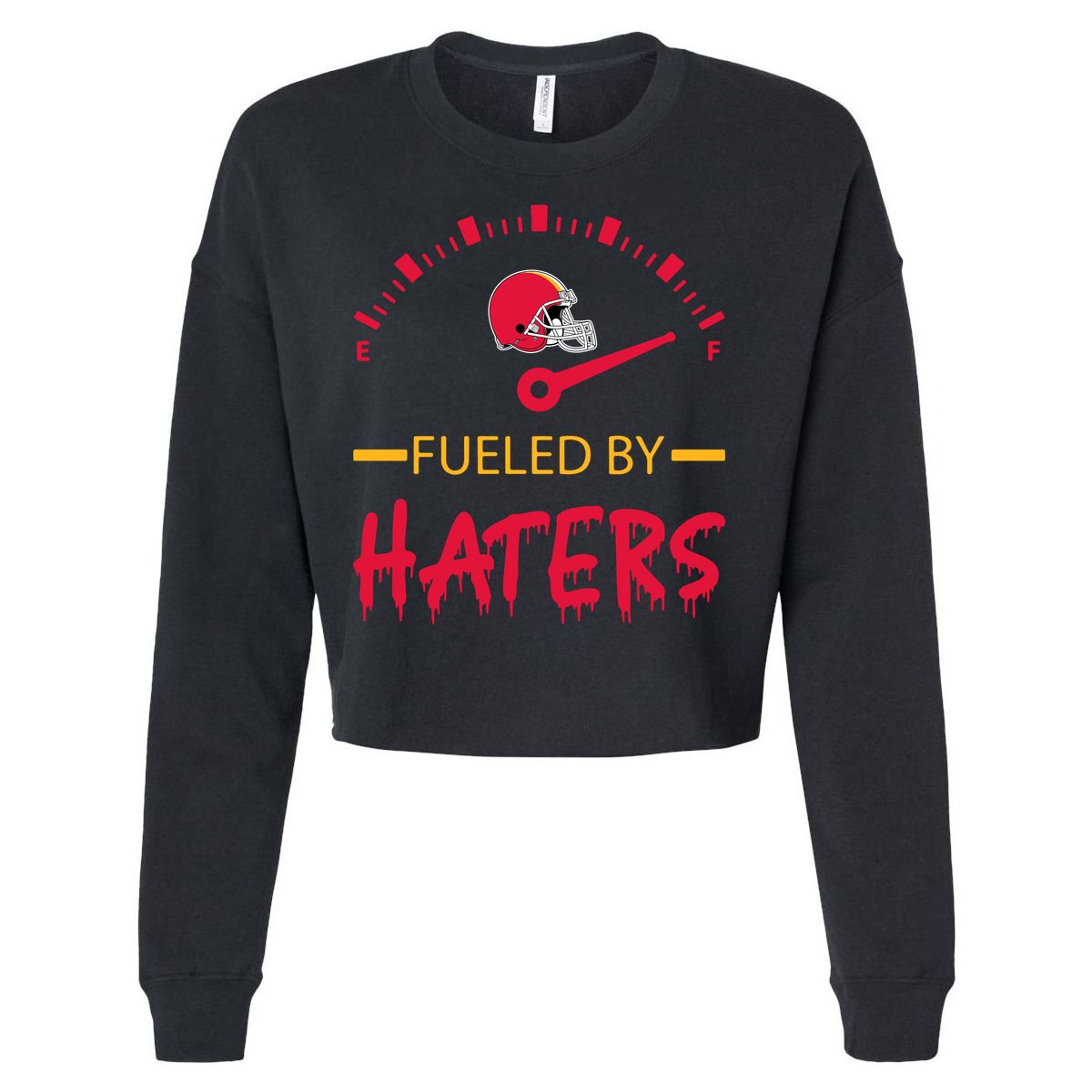 Fueled By Haters Kansas City Kingdoms Cropped Pullover Crew