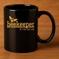 Funny Bee Hive Honey Lover Gift Beekeeper 11oz C Handle Ceramic Mug