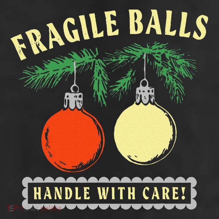 Fragile Balls Handle With Care Funny Cool Comfort Performance Bucket Hat