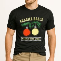 Fragile Balls Handle With Care Funny Performance Shirt