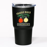 Fragile Balls Handle With Care Funny Tumbler