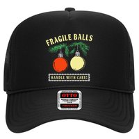 Fragile Balls Handle With Care Funny Trucker Hat