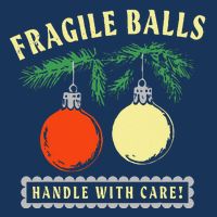 Fragile Balls Handle With Care Funny Infant Baby Jersey Bodysuit