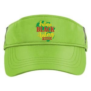 Future Black History Maker Proud African American Adult Drive Performance Visor