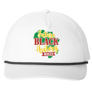 Future Black History Maker Proud African American Snapback Five-Panel Rope Hat