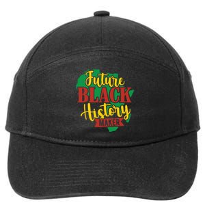 Future Black History Maker Proud African American 7-Panel Snapback Hat