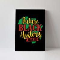 Future Black History Maker Proud African American Canvas