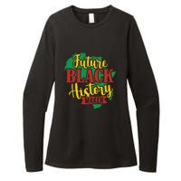 Future Black History Maker Proud African American Womens CVC Long Sleeve Shirt