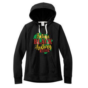 Future Black History Maker Proud African American Women's Fleece Hoodie