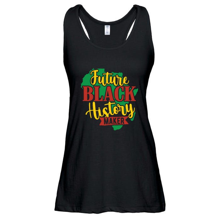 Future Black History Maker Proud African American Ladies Essential Flowy Tank