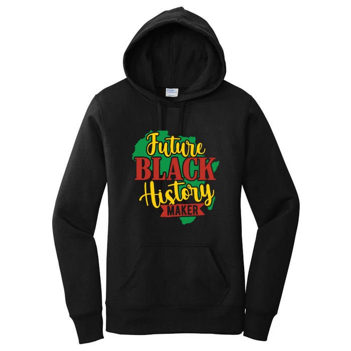 Future Black History Maker Proud African American Women's Pullover Hoodie