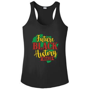 Future Black History Maker Proud African American Ladies PosiCharge Competitor Racerback Tank