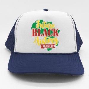 Future Black History Maker Proud African American Trucker Hat