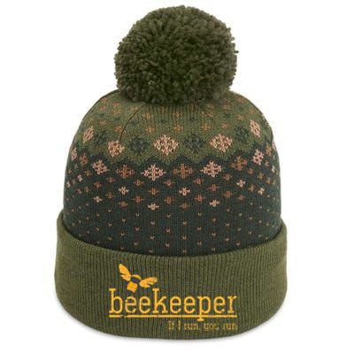 Funny Bee Hive Honey Lover Gift Beekeeper The Baniff Cuffed Pom Beanie