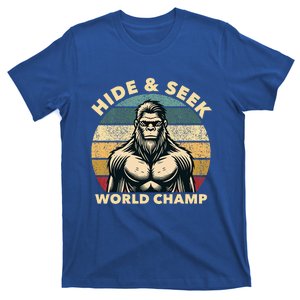 Funny Bigfoot Hide And Seek World Champion Sasquatch T-Shirt