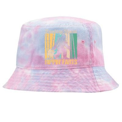 Funny Breaking Hearts Ripping Farts Sasquatch Bigfoot Tie-Dyed Bucket Hat