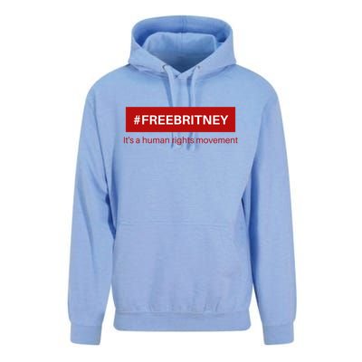 Free Britney Human Rights Movement Unisex Surf Hoodie