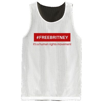 Free Britney Human Rights Movement Mesh Reversible Basketball Jersey Tank