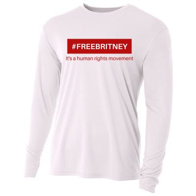 Free Britney Human Rights Movement Cooling Performance Long Sleeve Crew