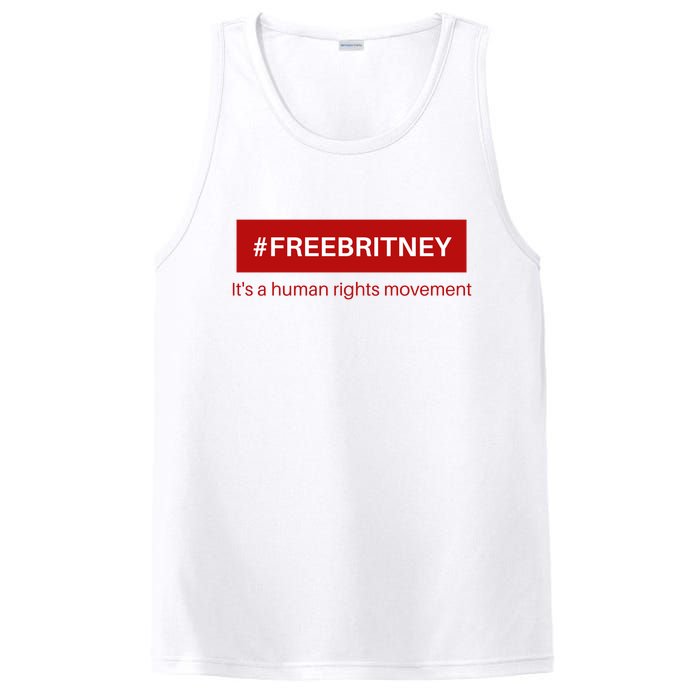 Free Britney Human Rights Movement PosiCharge Competitor Tank