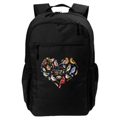 Forest Bird Heart Watching Cardinal Goldfinch Wren Chickadee Backpack