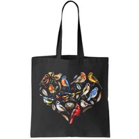 Forest Bird Heart Watching Cardinal Goldfinch Wren Chickadee Bag