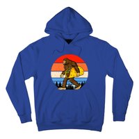 Funny Bigfoot Holding A Taco Gift Funny Taco Gift Hoodie