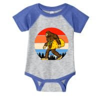 Funny Bigfoot Holding A Taco Gift Funny Taco Gift Infant Baby Jersey Bodysuit