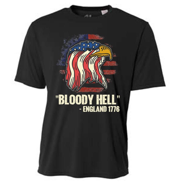 Funny Bloody Hell England July 4th 1776 Cooling Performance Crew T-Shirt