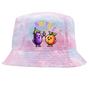 Funny Besties Hilarious Naughty Humor Joke Saying Gag  Tie-Dyed Bucket Hat