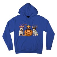 French Bulldog Halloween Witch Mummy Pumpkin Funny Dog Lover Meaningful Gift Hoodie