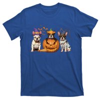 French Bulldog Halloween Witch Mummy Pumpkin Funny Dog Lover Meaningful Gift T-Shirt