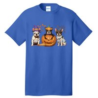 French Bulldog Halloween Witch Mummy Pumpkin Funny Dog Lover Meaningful Gift Tall T-Shirt