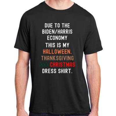 Funny Biden Harris Economy Adult ChromaSoft Performance T-Shirt