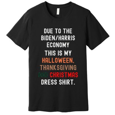 Funny Biden Harris Economy Premium T-Shirt