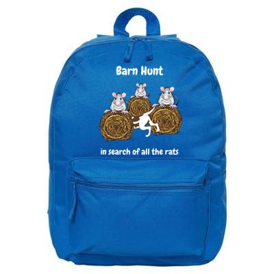 Funny Barn Hunt In Search Of All The Rats Cute Gift 16 in Basic Backpack